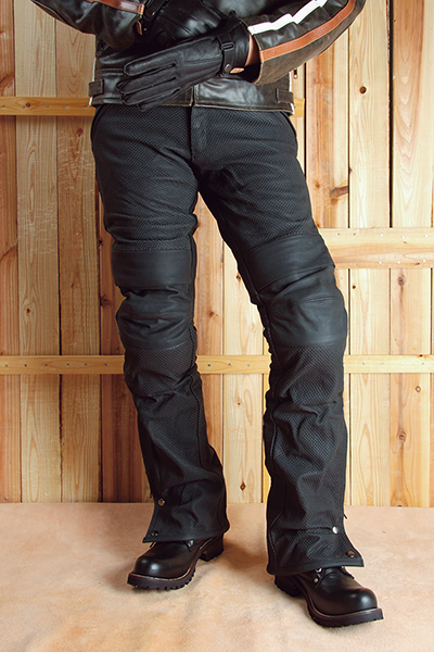 DP-22P MESH LEATHER PANTS