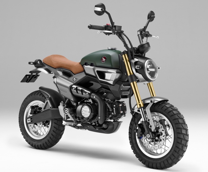 東京モーターショー2015　HONDA ホンダ GROM SCRAMBLER CONCEPT TWO　グロムスクランブラーコンセプト