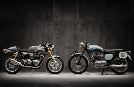 トライアンフ 2016年のニューモデル・Thruxton1200 Rが登場