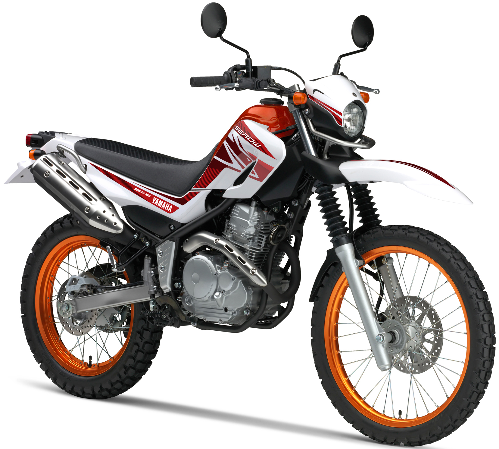 Serow250に新色のオレンジが追加 既存色は新グラフィックを採用 バイクニュース タンデムスタイル