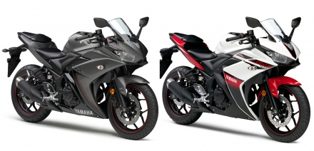 2016年2月1日、YZF-R25＆YZF-R3に新色が2カラー登場!!