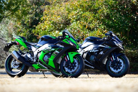 2016年 新型Ninja ZX-10Rの実車をチェック!! Winter Test Editionも