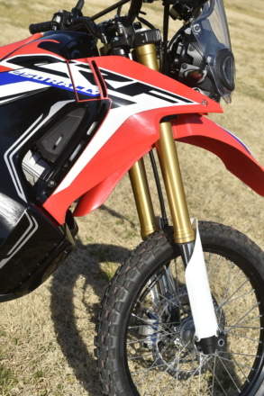 HONDA・CRF250ラリーのフロントフォーク