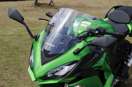 Kawasakiのニンジャ1000のフロントマスク