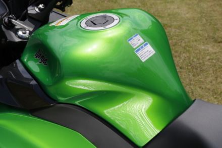 Kawasakiのニンジャ1000の燃料タンク