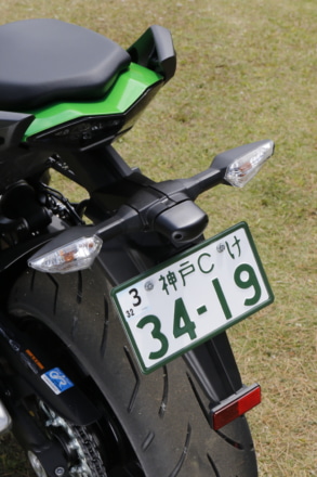 Kawasakiのニンジャ1000のテールまわり