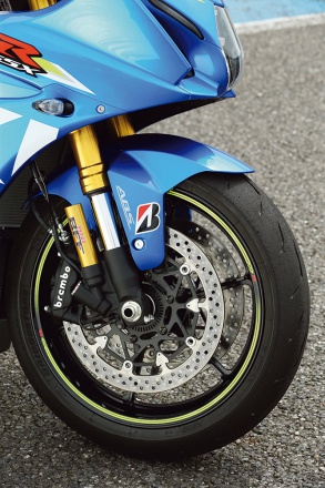 スズキ・GSX-R1000Rのフロント足まわり