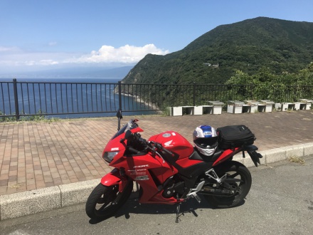 海と山とバイクと。