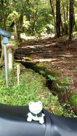 琵琶峠の石畳！(旧中山道)