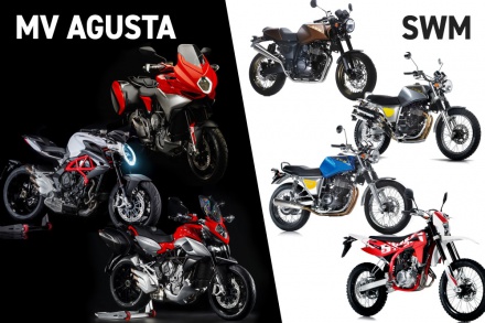 MV AGUSTA＆SWMの試乗会が、10月28日・29日に静岡県で開催