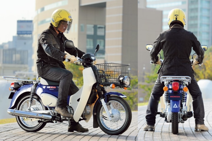 Honda Super Cub 50 110 Pro 次期クロスカブのベースモデル 外装の交換装着も可能か インプレッション タンデムスタイル