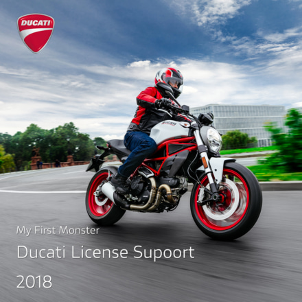 DUCATIがMonster797の新車購入者を対象としたライセンスサポートキャンペーンを実施中！2018年2月1日～6月29日までの期間限定