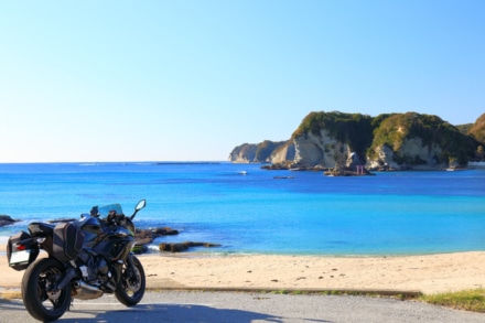 青い海　白い砂浜　ひとりじめ