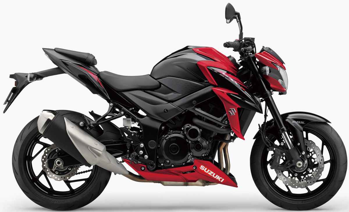 スズキ GSX-S750 2018年式 赤カウルセット SUZUKI