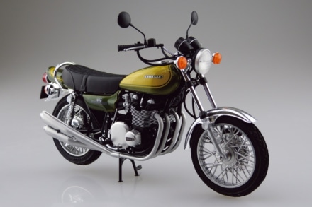 SKYNET 1/12 完成品バイクにKawasaki Z1の“火の玉”カラーが限定販売中 