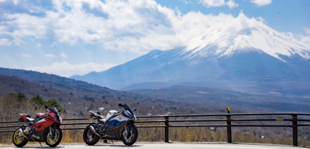 最高の山と最高のバイク達