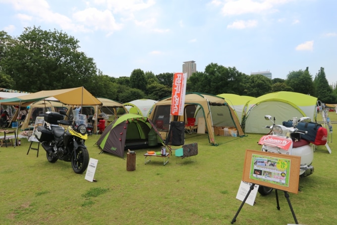 コールマンのイベントでバイク乗りを増やしてきた!?