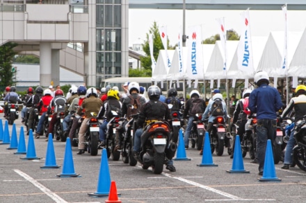 スズキファンRIDEフェスタ 2018開催中