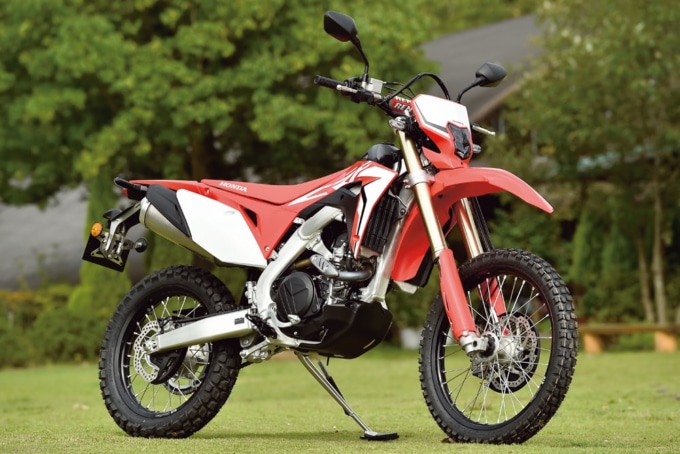 Honda Crf450l ピークパワーにとらわれず溢れるトルクを楽しんでほしい バイクインプレッション タンデムスタイル