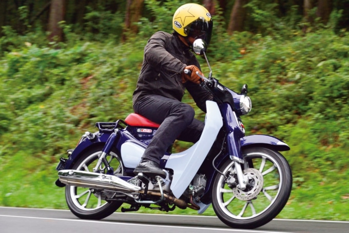 ホンダ・スーパーカブC125でコーナリングのインプレッション