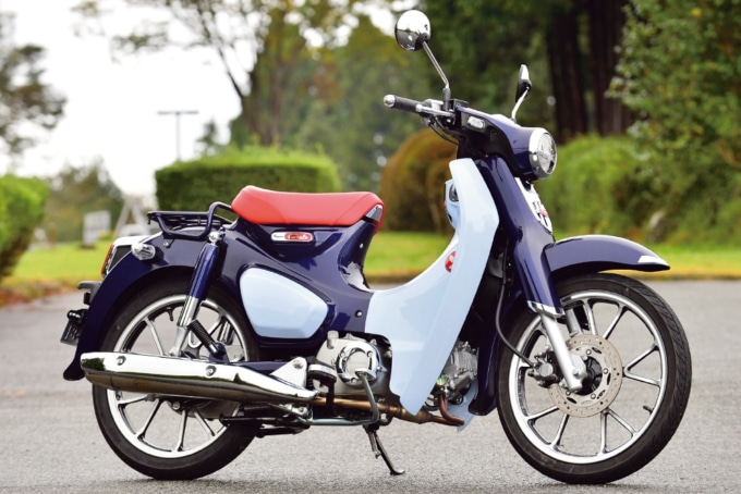 ホンダ・スーパーカブC125の7：3スタイリング