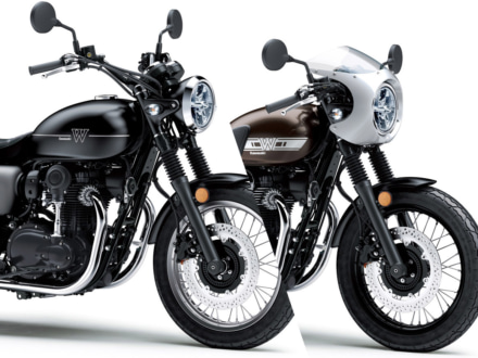 KAWASAKI W800が復活！STREETとCAFÉの2本立てで、2019年春には国内販売も