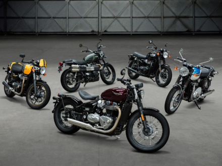 TRIUMPH モダンクラシックシリーズを購入して半額でアクセサリーをゲットしよう！ALL CLASSIC FAIRが実施中