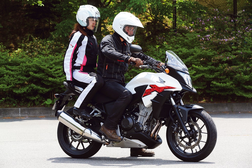 Honda 400x バイク足つき アーカイブ タンデムスタイル