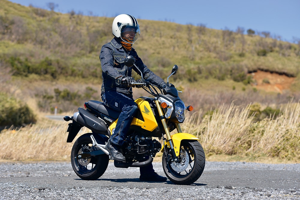 Honda グロム バイク足つき アーカイブ タンデムスタイル