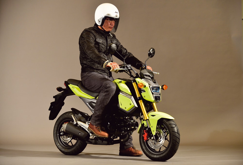 Honda グロム バイク足つき アーカイブ タンデムスタイル