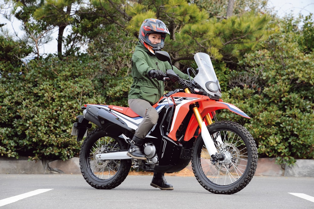 Honda Crf250ラリー タイプld バイク足つき アーカイブ タンデムスタイル