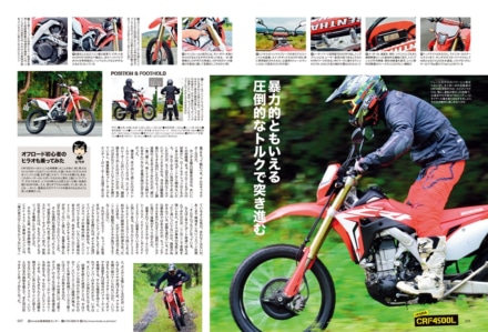 インプレッション“まる読み”にNo.199掲載の『HONDA CRF450L』を追加しました！