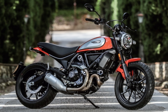 DUCATI SCRAMBLER ICON 7:3スタイリング