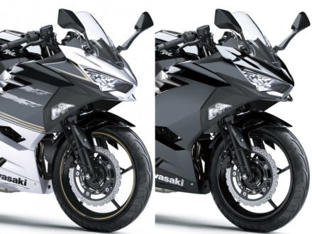 カラバリを一新し、ブラック＆シルバーの2色展開に！2019年モデルのKAWASAKI Ninja250が登場