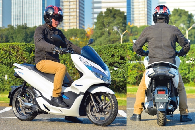 Honda Pcx エレクトリック 2ページ目 2ページ中 先進技術のpcxについに電動モデルが登場 バイクインプレッション タンデムスタイル