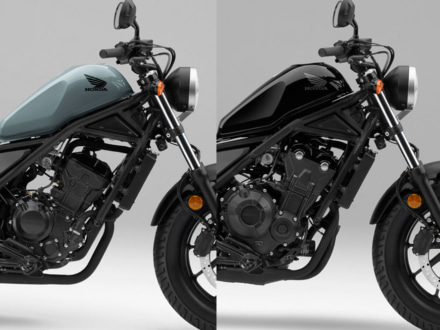 カラバリを変更した2019年モデルのHONDA REBEL250/500が登場！マットブラック仕上げのフレームで精悍な印象に