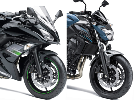 カラーリングを見直した2019年モデルのKAWASAKI Ninja650＆Z650が、2019年2月1日より販売を開始