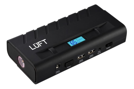 LUFTより、モバイルバッテリーも兼ねるジャンプスターターの新型が登場