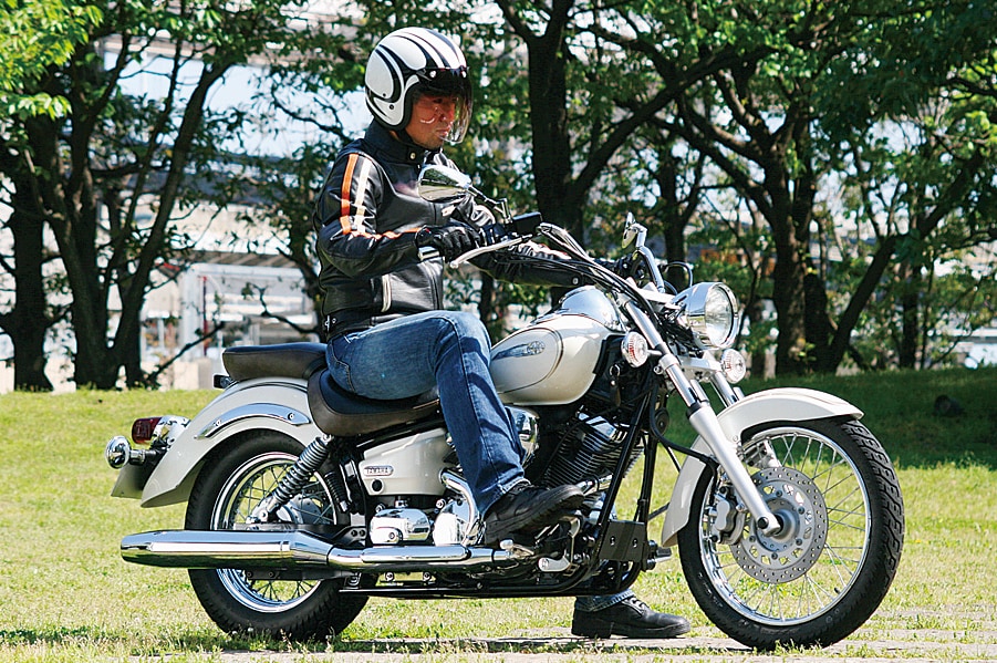 Yamaha ドラッグスター250 バイク足つき アーカイブ タンデムスタイル