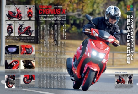 インプレッション“まる読み”にNo.202掲載の『YAMAHA シグナスX』を追加しました！