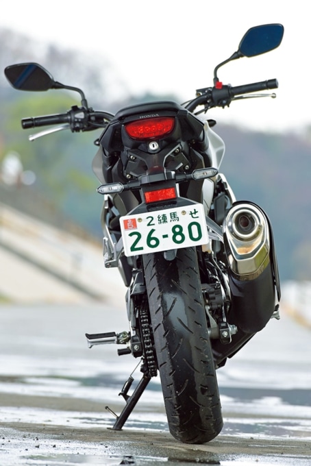 HONDA CB250R リヤビュー