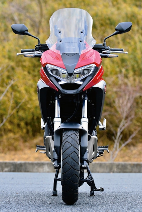 HONDA VFR800X フロントビュー