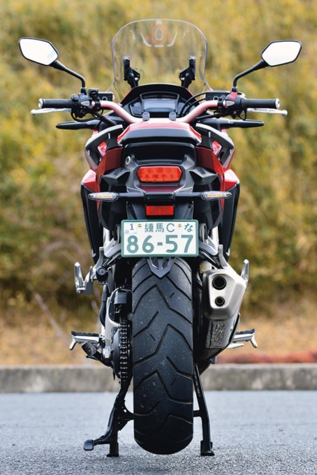 HONDA VFR800X リヤビュー