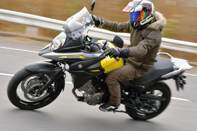 SUZUKI V-STROM650 走行イメージ