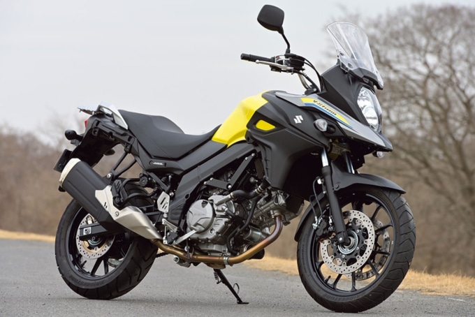 SUZUKI V-STROM650 7:3ビュー