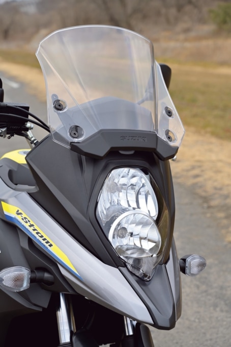 SUZUKI V-STROM650 ウインドスクリーン