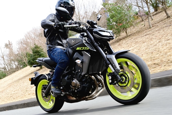 YAMAHA MT-09 走行イメージ