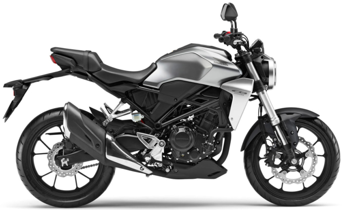 ホンダ CB250R 2018年モデル マットクリプトンシルバーメタリック