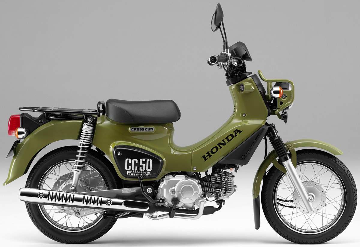カラーバリエーションを変更 19年モデルのホンダ クロスカブ50 110が 7月19日より販売開始 バイクニュース タンデムスタイル