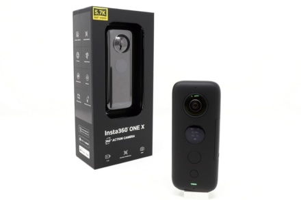 360度映像を撮影できるアクションカメラ『Insta360 ONE X』